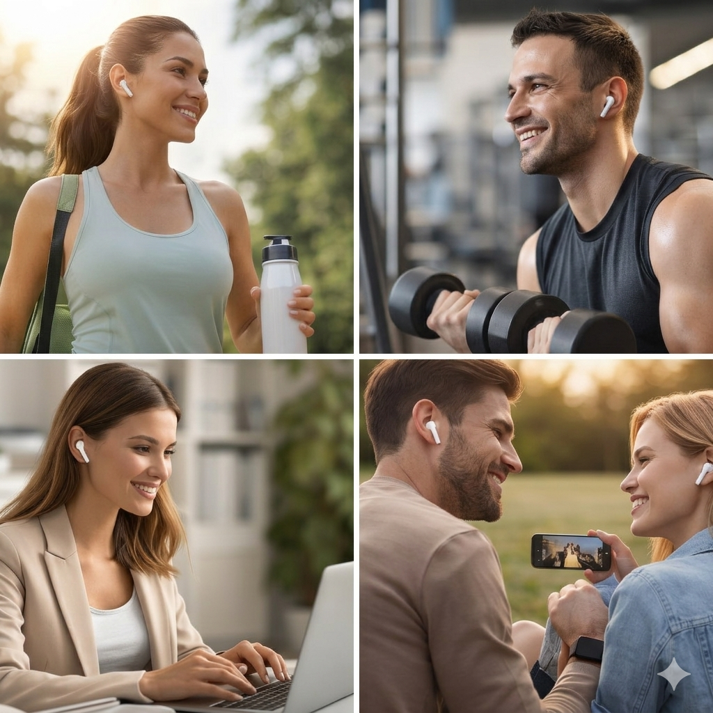 🎧 AirPods PRO + Caja y Cargador + Bluetooth 5.0 Premium + Batería de Larga Duración 🔥